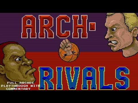 Arch Rivals (1989) Full Arcade Game Playthrough (With Commentary)