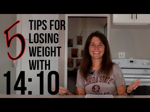 5 Tips For Losing Weight With A 14:10 Intermittent Fasting Window