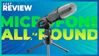 Video thumbnail for MICROFONE USB BARATO! Trust 23790 Microfone All-Round by TJ Gaming