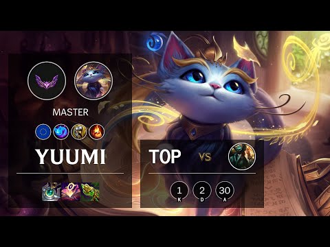 Yuumi Top vs Gangplank - EUW Master Patch 12.5