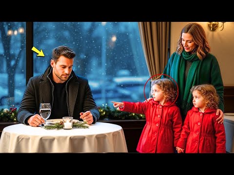 Sad Millionaire CEO Dines Alone on Christmas Eve—Then a Single Mother and Her Twin Daughters Arrive…