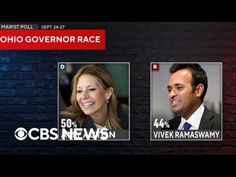 Democrats gain edge in latest poll on Ohio Senate, gubernatorial races