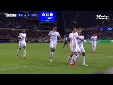 Champions League 19/10/2021 / Goal Palmer against Club Brugge