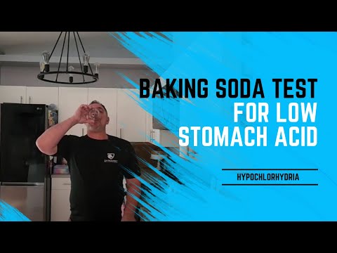 The Baking Soda Test for Low Stomach Acid (Hypochlorhydria)