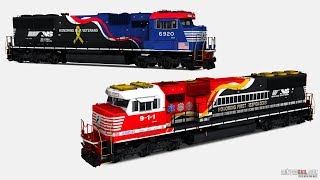 TRS2019: NS SD60E Special Units