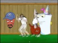 Part party party aqua teen looping for 14 mins ...