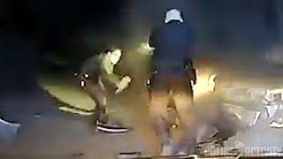 Man Fleeing Police Gets Shot After Lunging At Cop With Knife