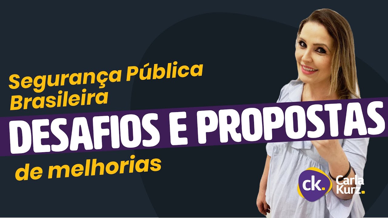 Redação - Segurança Pública brasileira desafios e propostas de melhorias.