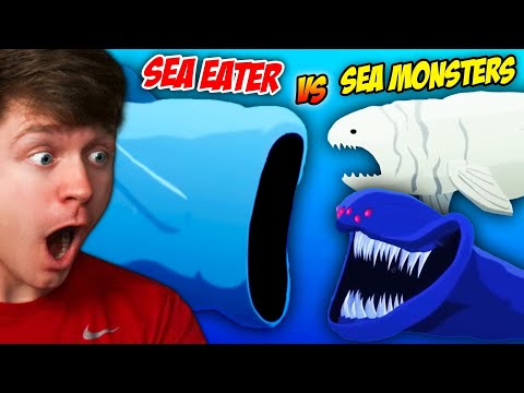Reacting to SEA EATER vs GIANT SEA MONSTERS!