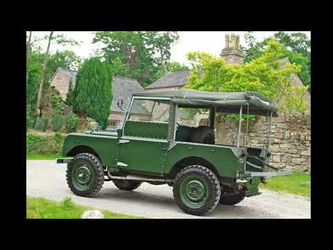 44AA91 History 1953 Land Rover Series 1 80", Jun 2020