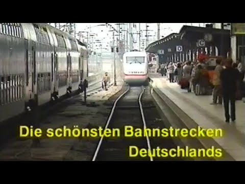 Die schönsten Bahnstrecken Deutschlands-ICE 1 Frankfurt am Main Hbf-Hannover Hbf (VHS)