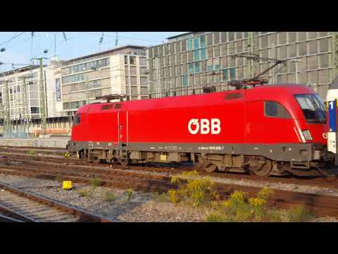 SBB-IC + ÖBB-Lok in Stuttgart Hbf: IC1186 Stuttgart Hbf