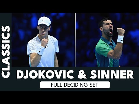 Novak Djokovic vs Jannik Sinner ROLLERCOASTER Deciding Set | Nitto ATP Finals 2023