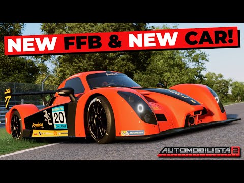 Automobilista 2 | The BEST FFB File just got BETTER. New CAR Mod Too! Radical @ Brands Hatch