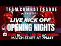 TEAM COMBAT LEAGUE 1 - THE BRAWL NEVER STALLS LIVE • INAUGURAL DEBUT
