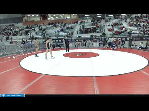 97 Lbs Cons. Round 5 - Reveles McEwen, Mine Yard Dogs Wrestling Club Vs Gavin Etchison, Headwaters