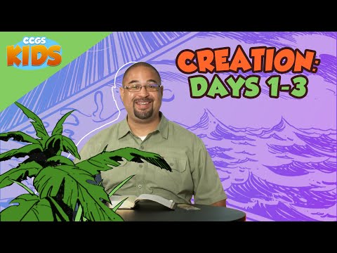 CCGS Kids - Church at Home EP43 // Creation: Days 1-3 (Genesis 1:1-13)