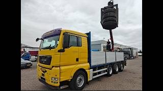 MAN TGX 26.480 8X2-6BL Sleeping Cab Euro5 - Open Loading Bed 6.15m + flatbed truck for sale - Image 4 | Autoline IL MAN TGX 26.480 8X2-6BL Sleeping Cab Euro5 - Open Loading Bed 6.15m + flatbed truck | Image 4 - Autoline