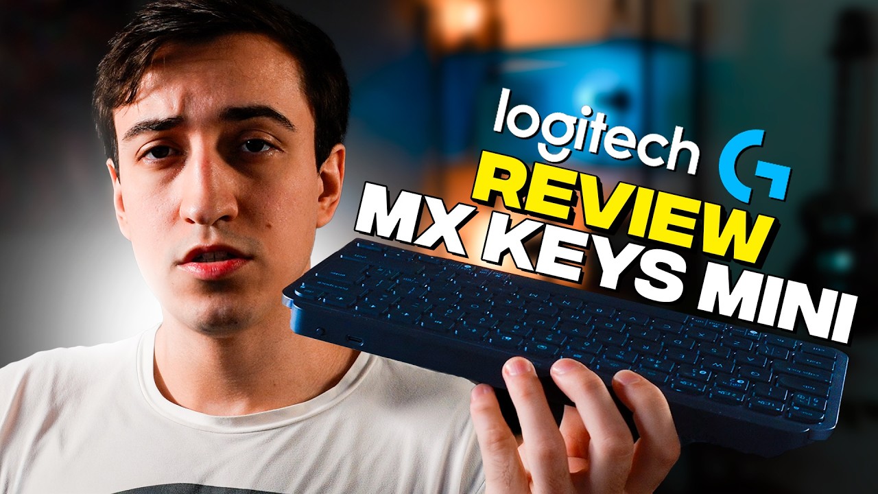 Miniatura da avaliação em vídeo de Teclado Logitech MX Keys Mini Bluetooth Retroiluminado
