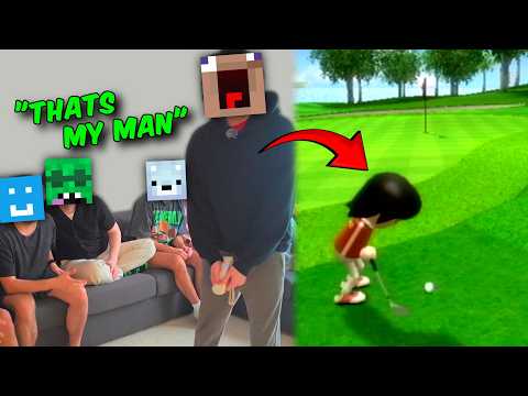 Wii Golf is SO FUNNY With The Goofy Gang