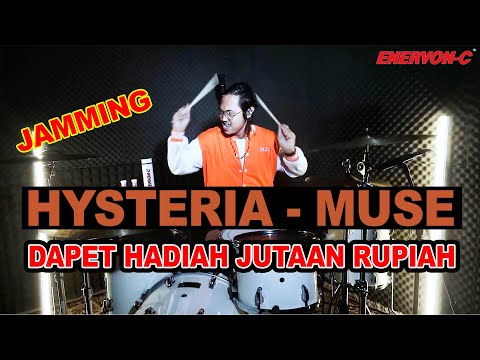 "HYSTERIA - MUSE" | JAMMING LAGU INI DAPET HADIAH JUTAAN RUPIAH | GILANG_NR X ENERVON-C