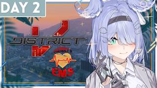 【#DistrictV GTAV RP | DAY 2】 FIRST FULL DAY OF WORK! EMS LETS GO!!! 【NIJISANJI EN | Elira Pendora】