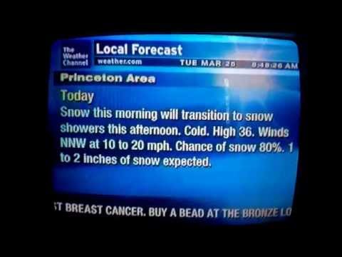 Weather Star XL Bluefield/Princeton, WV 3/25/2014 8:48 AM ET