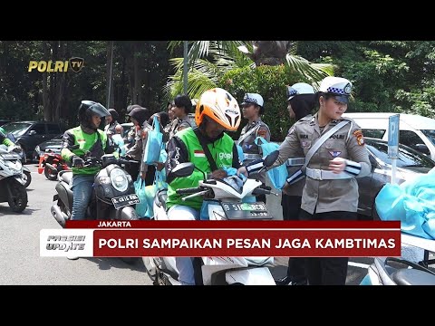 PRESISI UPDATE: JUMAT BERKAH POLDA METRO JAYA BAGIKAN SEMBAKO KEPADA OJEK ONLINE 31/10/25 (19.40)