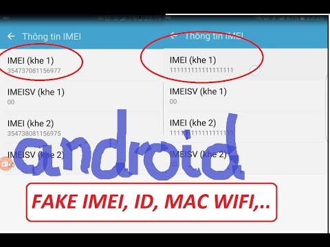 Hướng Dẫn Fake IMEI, ID, MAC WIFI Trên S7 EDGE (FAKE IMEI, ID, MAC WIFI ON S7 EDGE)