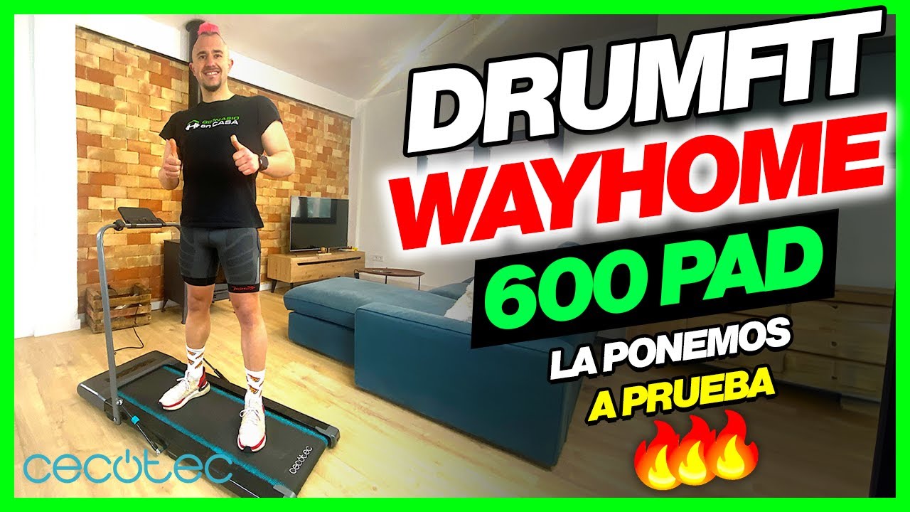 Watch Drumfit WayHome 600 PAD de Cecotec: Opiniones DESPUÉS de probarla Now Drumfit WayHome 600 PAD de Cecotec: Opiniones DESPUÉS de probarla