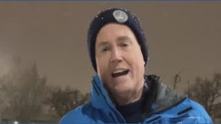 Saturday night snow update in Indianapolis