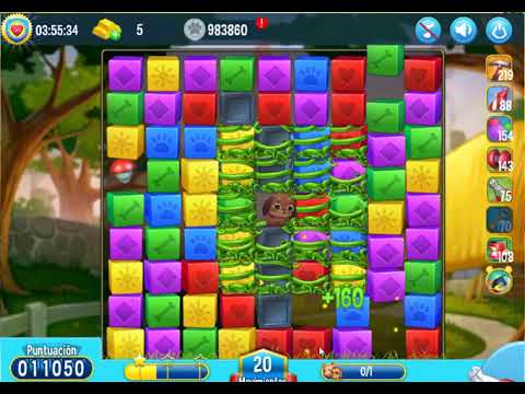 Pet Rescue Saga Nivel 2368 sin booster.-