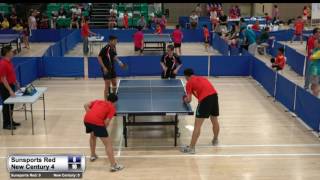 Singapore National Table Tennis League 2017 - 1st Leg - Sunsports Red vs New Century 4