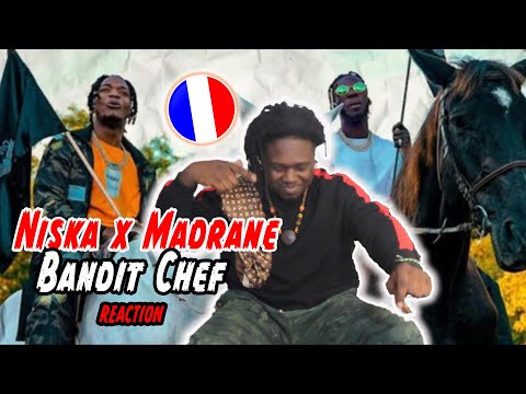 NISKA GOT DREADS NOW!!! | Niska - Bandit Chef ft. Madrane (Clip officiel) | FRENCH RAP REACTION