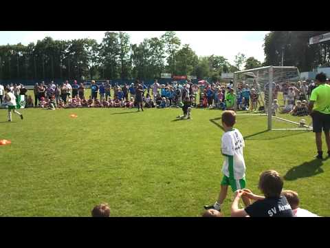 Elfmeterschießen Hannover 96 U10 gegen SC Riesa