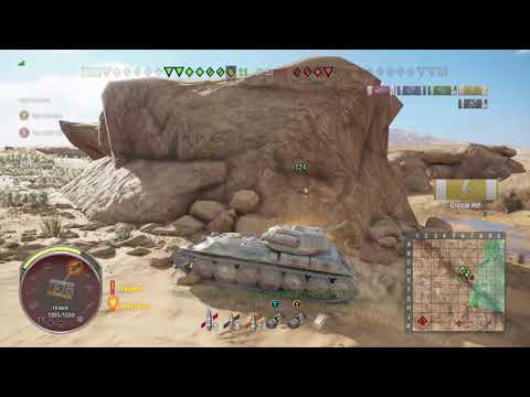 WOT Console II IS M - Top Gun (22500+ Base XP)