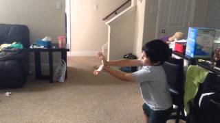 My Super Power FX Movie: Gabe has fireball powers