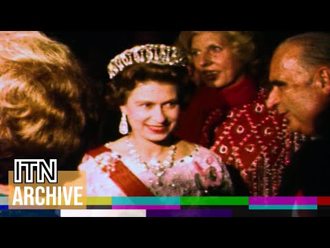 Queen Elizabeth II and Prince Philip in France (1972)