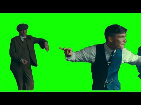 "no f*cking fighting!" thomas shelby green screen