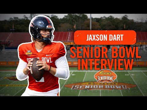 Exclusive Interview with Ole Miss QB Jaxson Dart | Reese's Senior Bowl