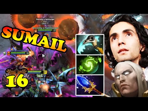 SUMAIL INVOKER INTENSE COMEBACK VS MASTER TIER MORPHLING PERFECT COMBOS REFRESHER BUILD | DOTA2ORBS