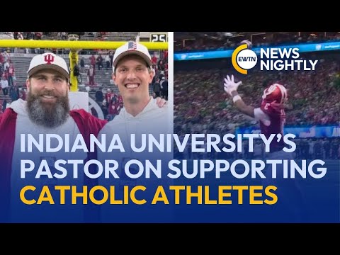 Indiana University’s Pastor on Supporting Catholic Athletes in Championship Run | EWTN News Nightly