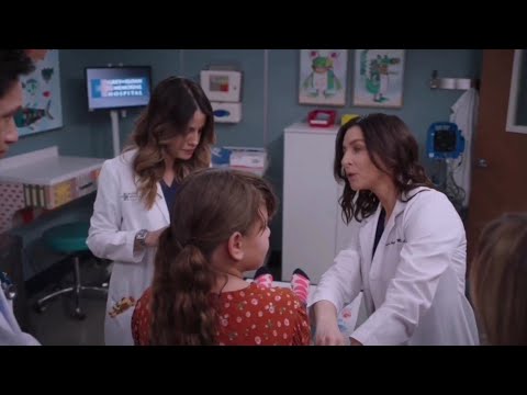 Amelia and Monica | Grey's Anatomy season 20x03 | scene 3 part 2