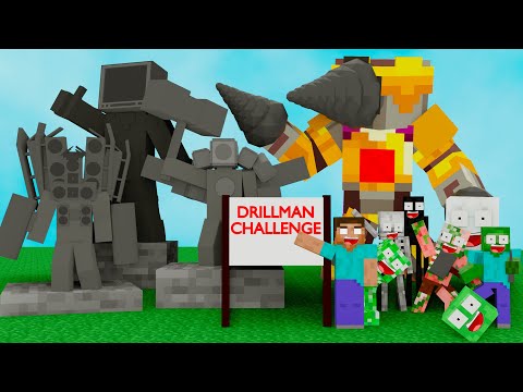Monster School : BECOME SKIBIDI TOILET - Minecraft Animation
