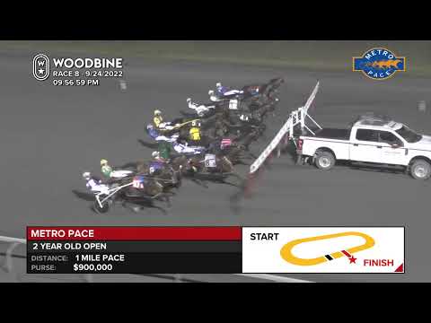 Mohawk, Sbred, September 24, 2022 Race 8 - METRO PACE
