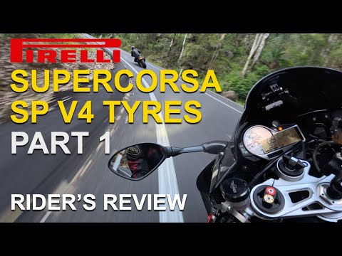 Pirelli Supercorsa SP V4 Review Part 1 - Tyre Performance and Rider Opinion