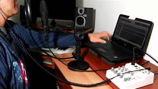 Video thumbnail for Yamaha Audiogram 6 Marshall MXL CX22 Cakewalk SONAR Superteclados.com by VICHERVAL