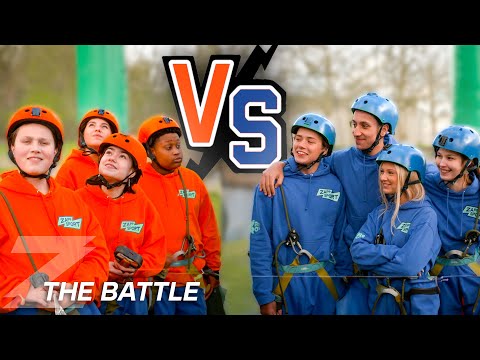 BATTLE TUSSEN H3L & ALLES FLEX?!😱 | The Battle Klimpark | Zappsport