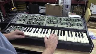 Video thumbnail for Alan's Roland SH-7 Service (by synthpro) by synthpro