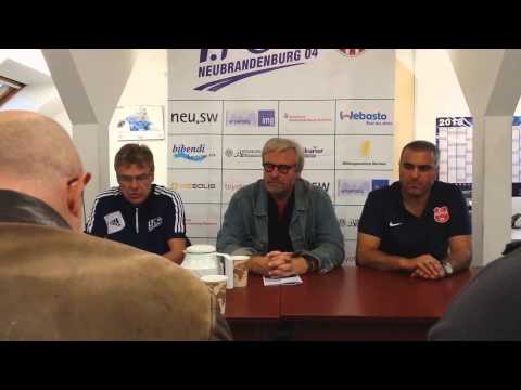 1.FC Neubrandenburg 04 - BSV Hürtürkel Pressekonferenz